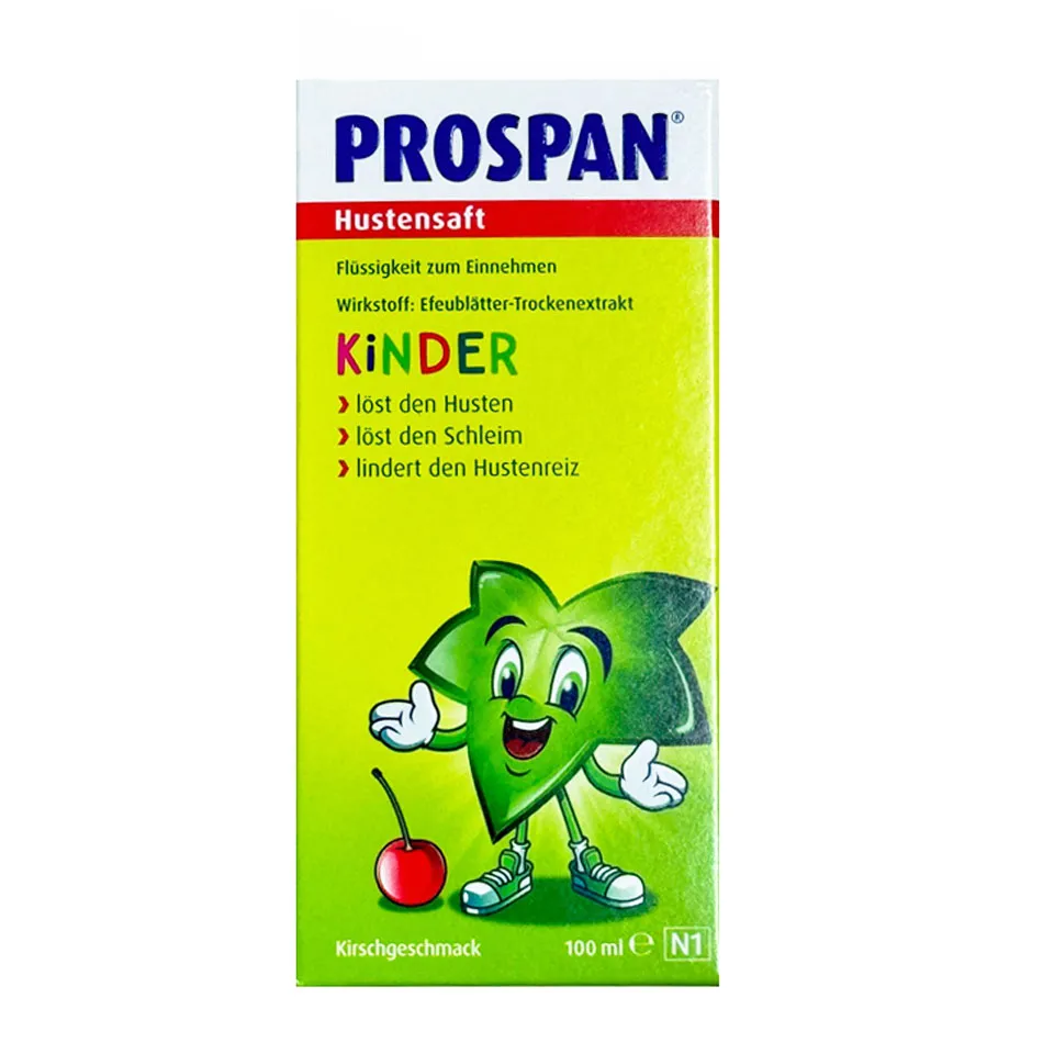 Siro Prospan Đức 100ml cho trẻ từ 1 tháng tuổi